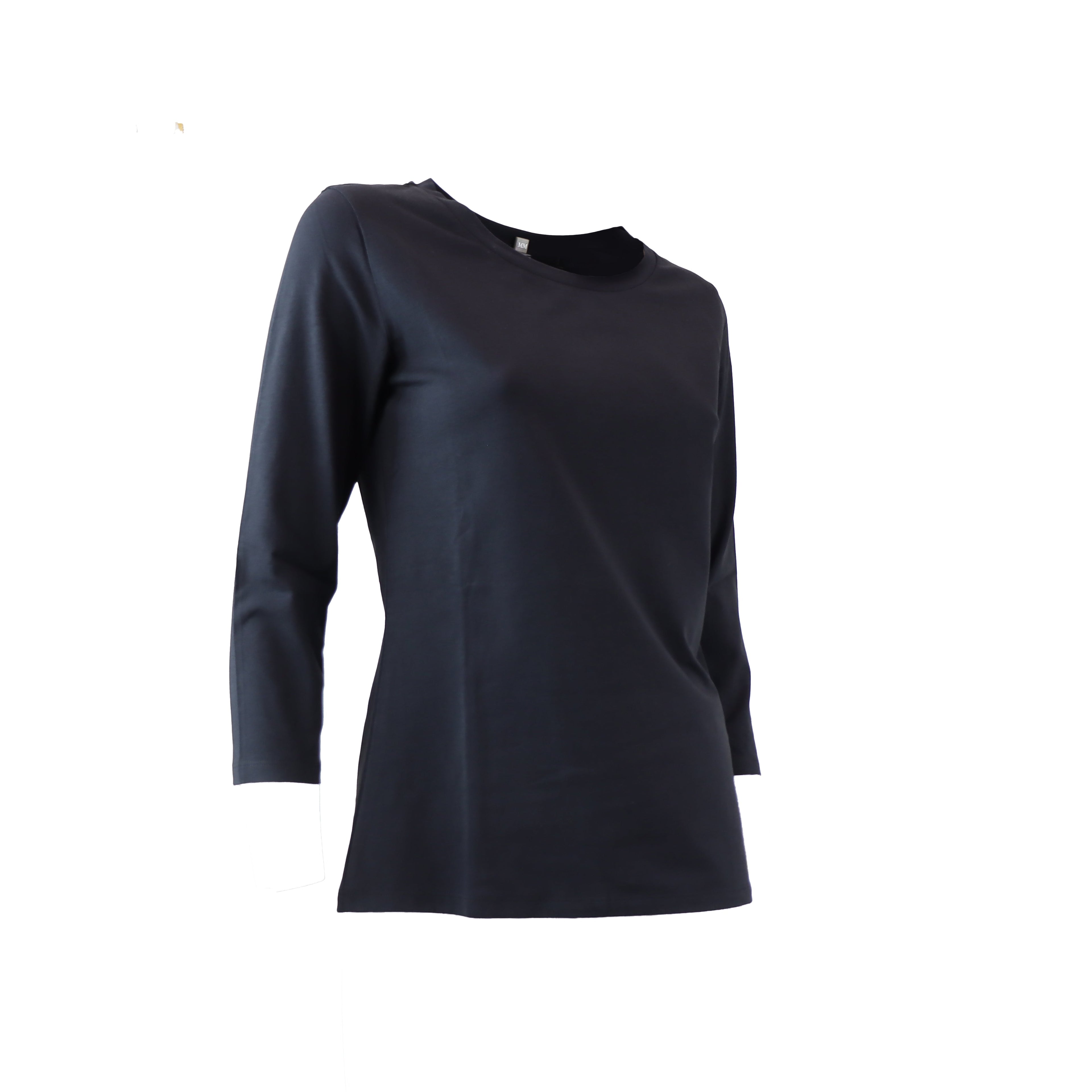 MAGLIA OBLIQUA NERO