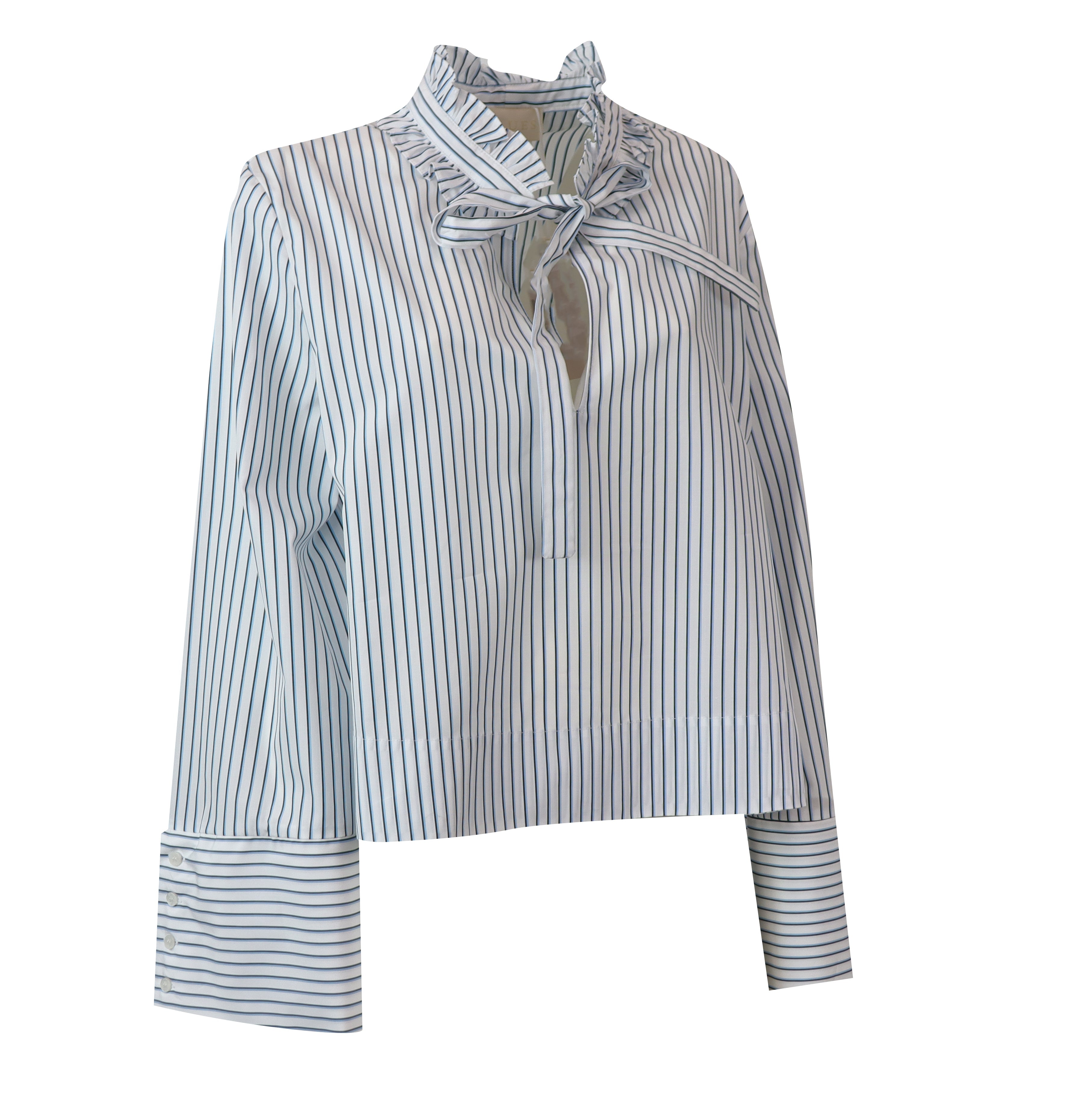 BLUSA LONZA BIANCA E BLU