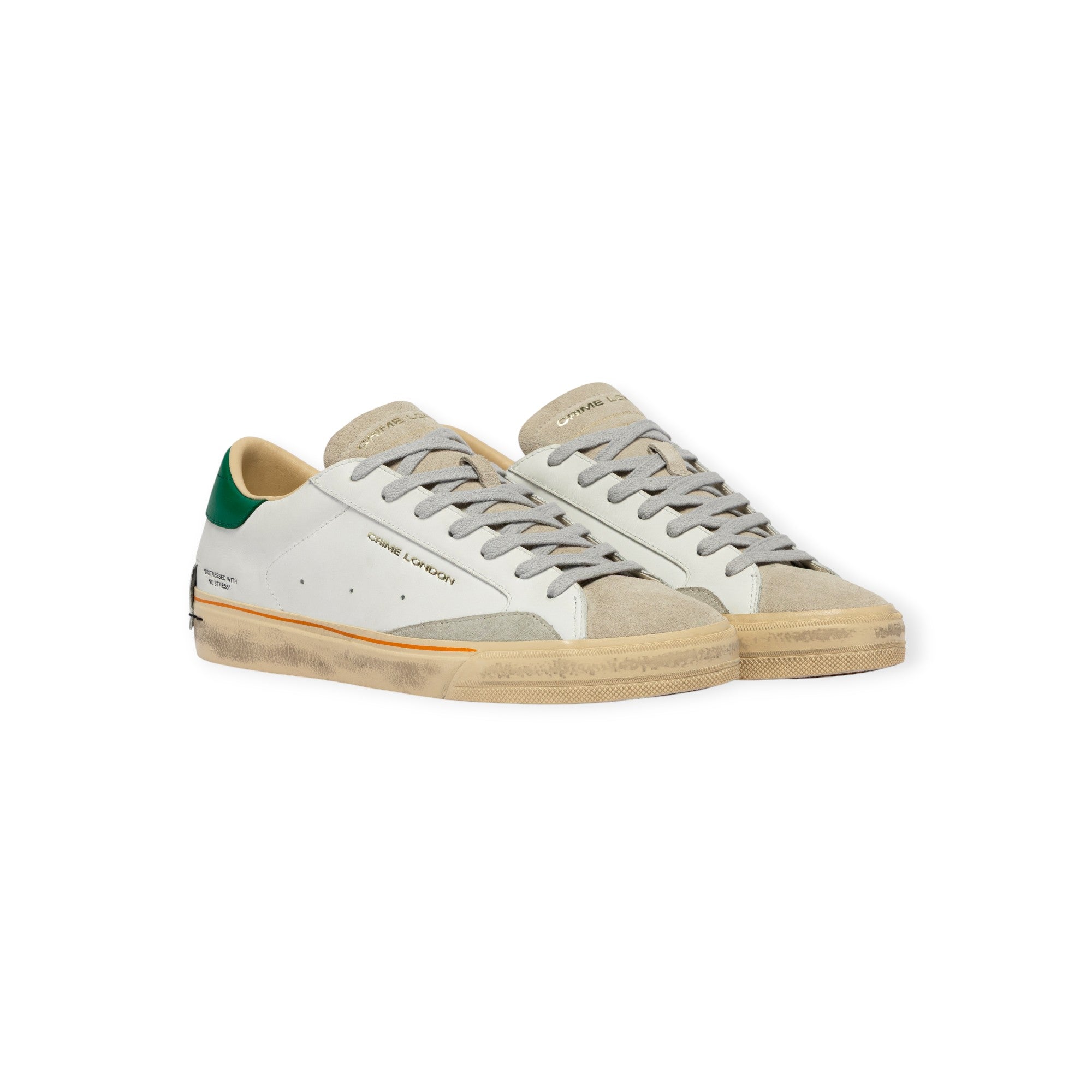 SNEAKERS DISTRESSED BIANCA