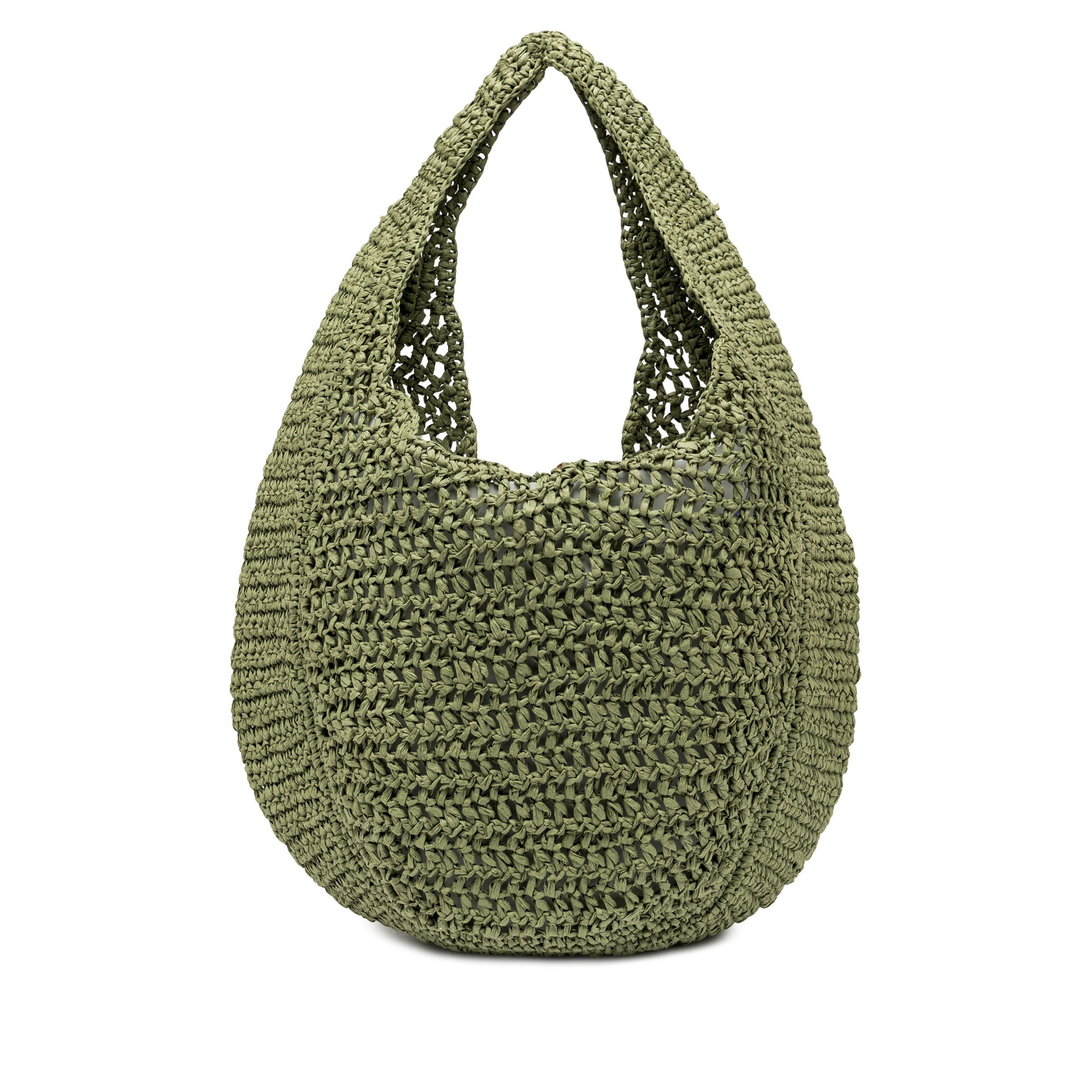 BORSA A SPALLA VERDE