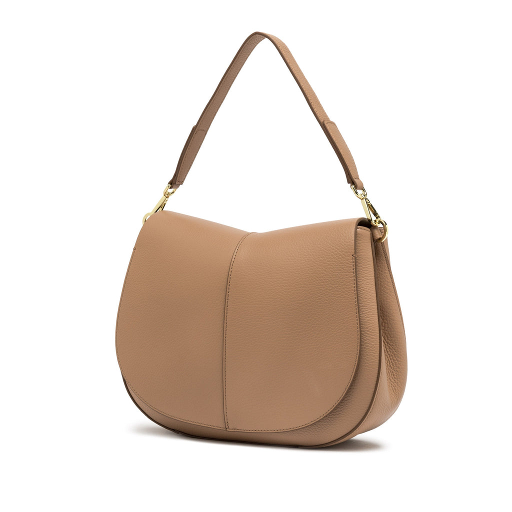 BORSA A TRACOLLA GRANDE BEIGE