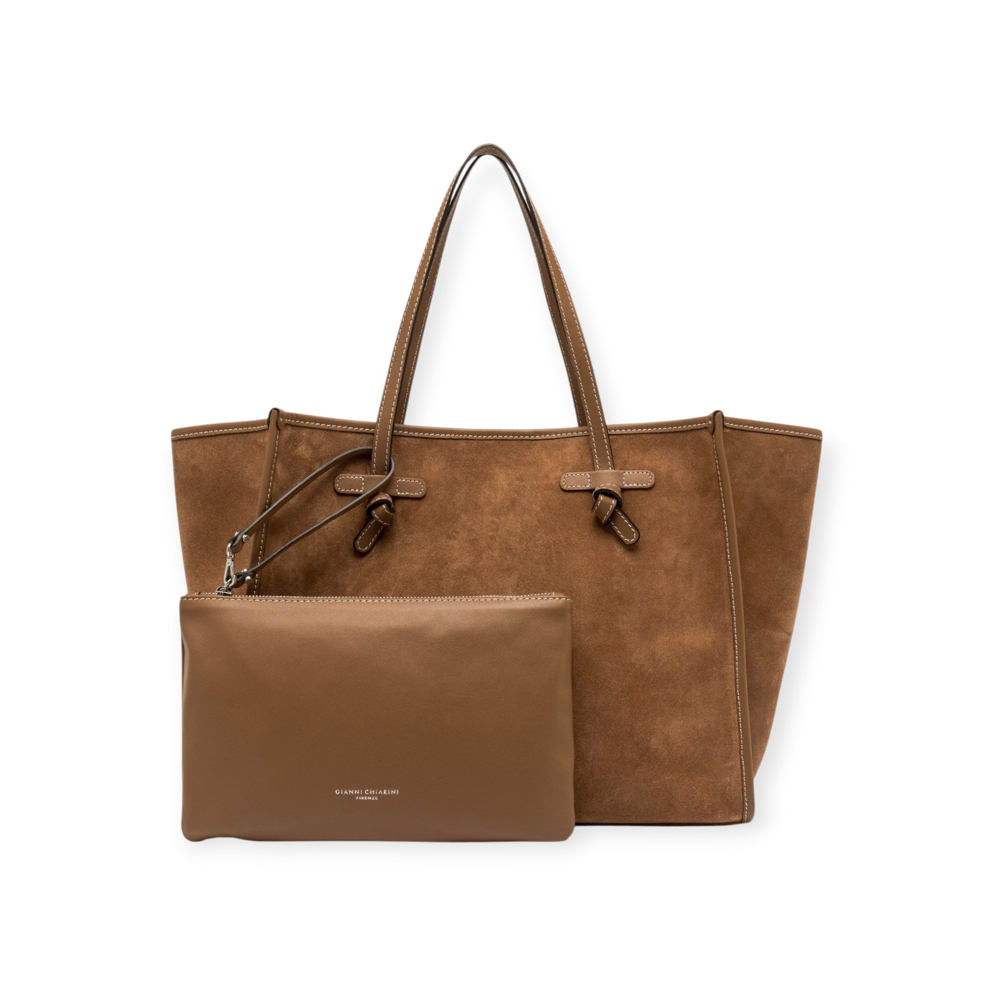 SHOPPING BAG CUOIO