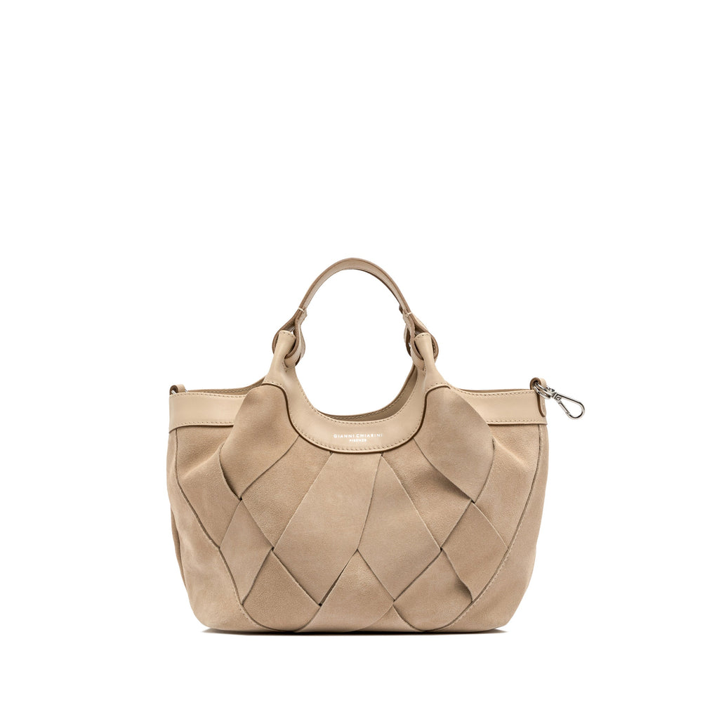 BORSA A MANO SABBIA