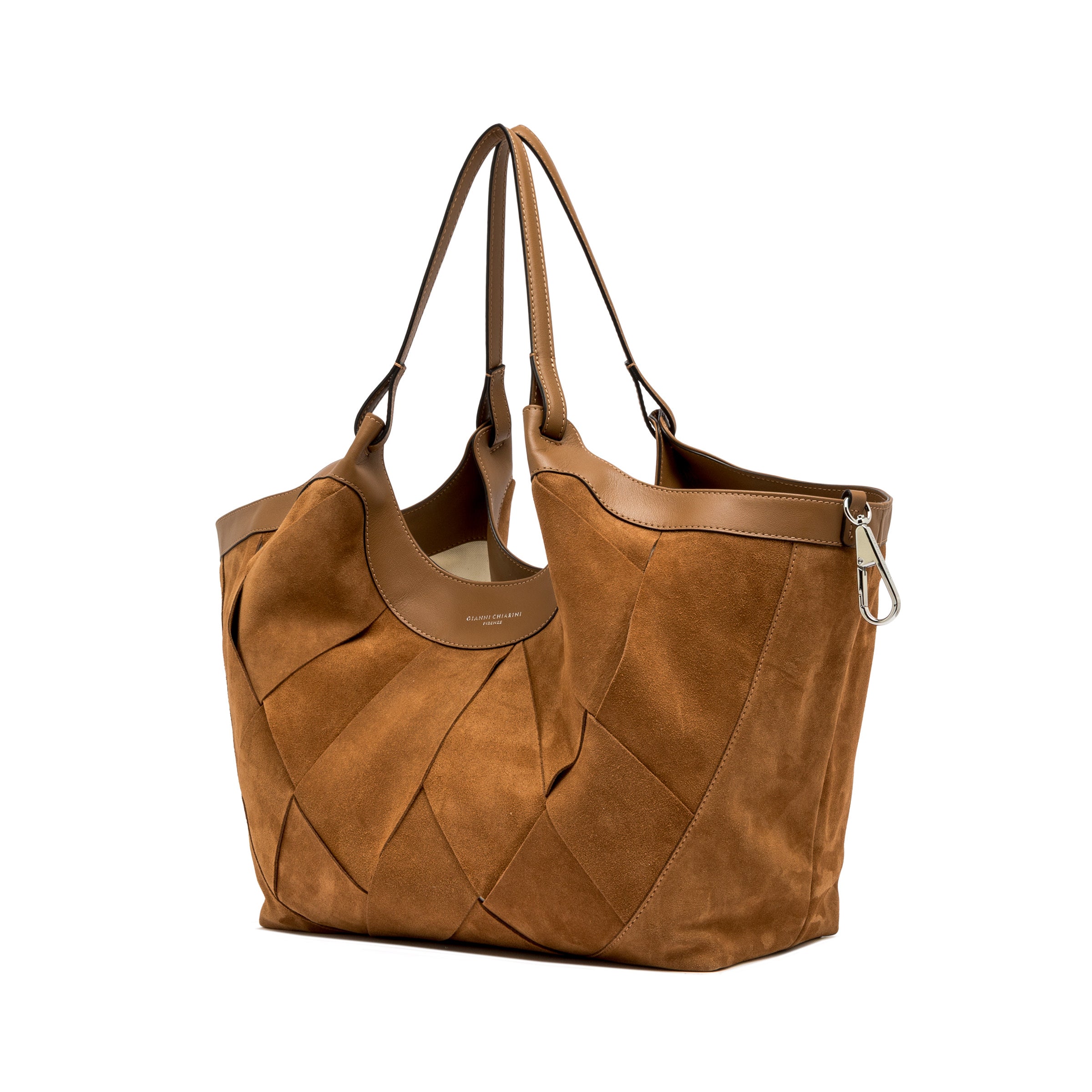 BORSA A SPALLA CUOIO