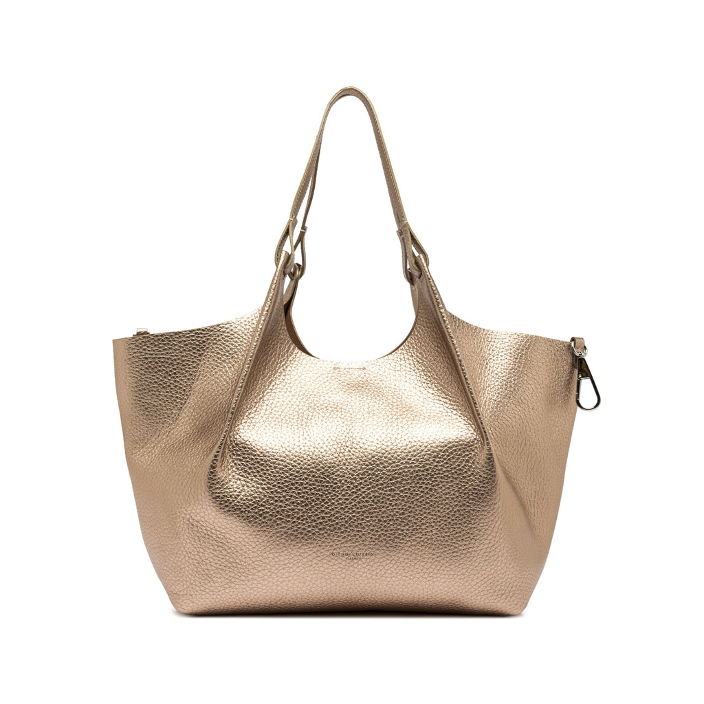 BORSA A SPALLA PLATINO