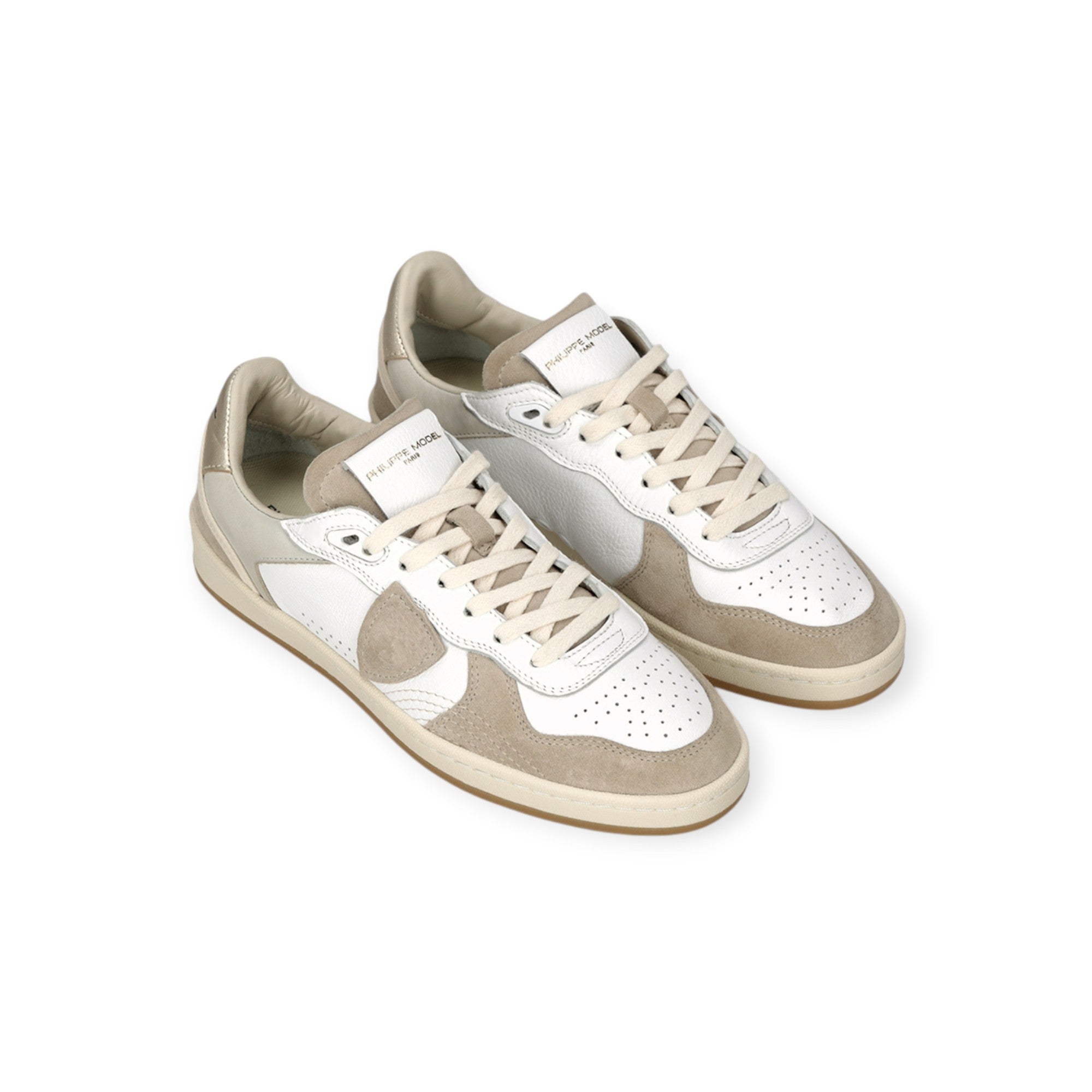 SNEAKERS PGAL BIANCA E BEIGE