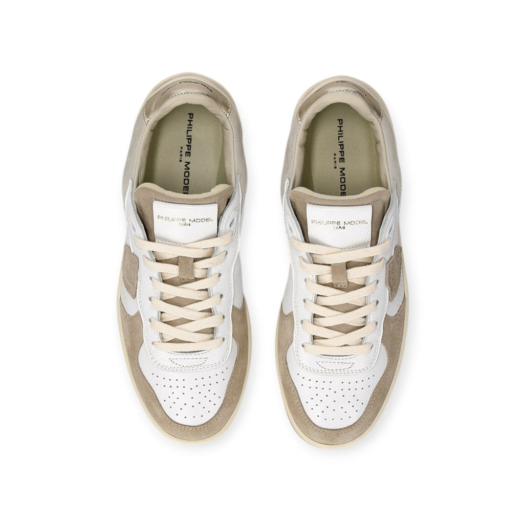 SNEAKERS PGAL BIANCA E BEIGE