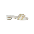 SANDALO FLAT BIANCO