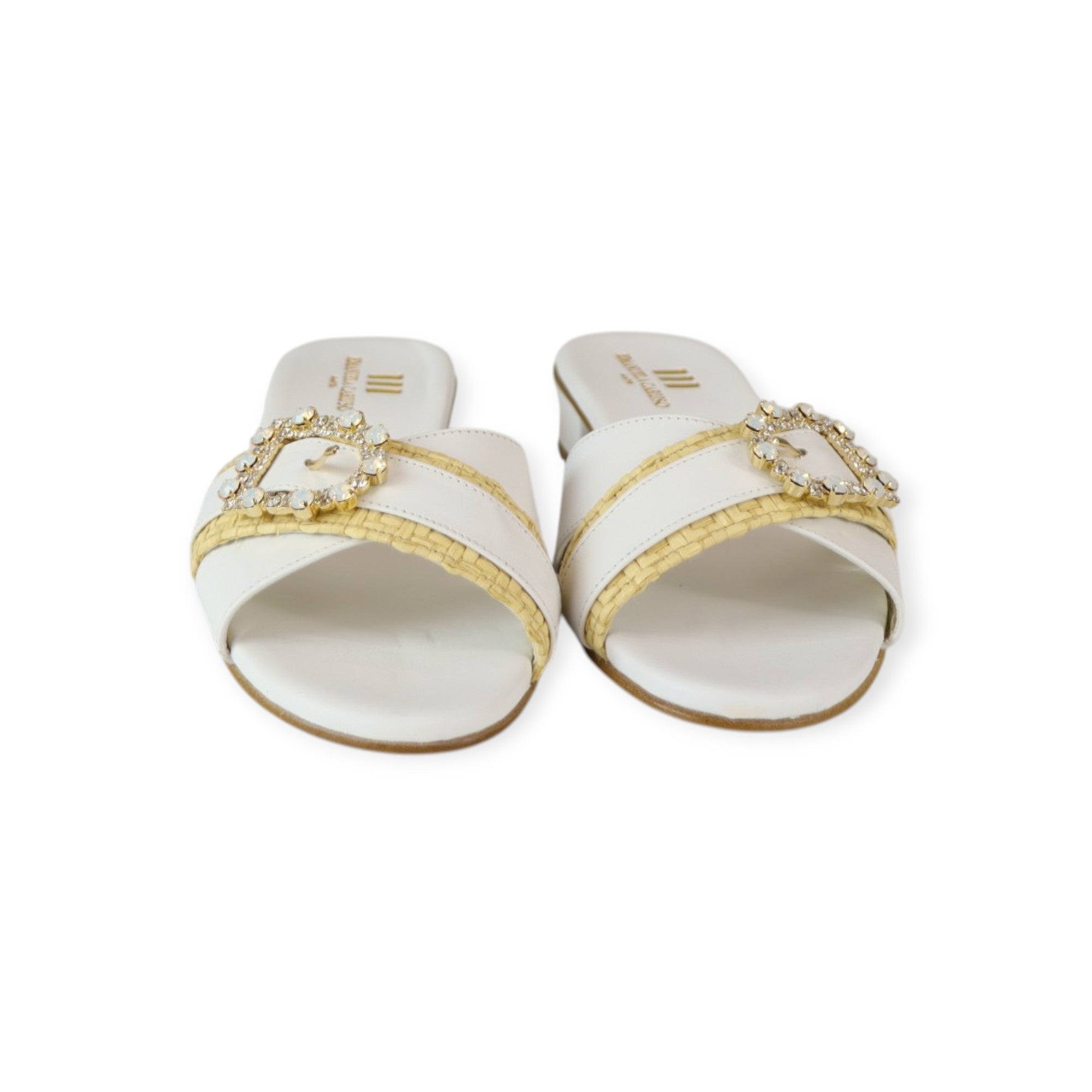 SANDALO FLAT BIANCO