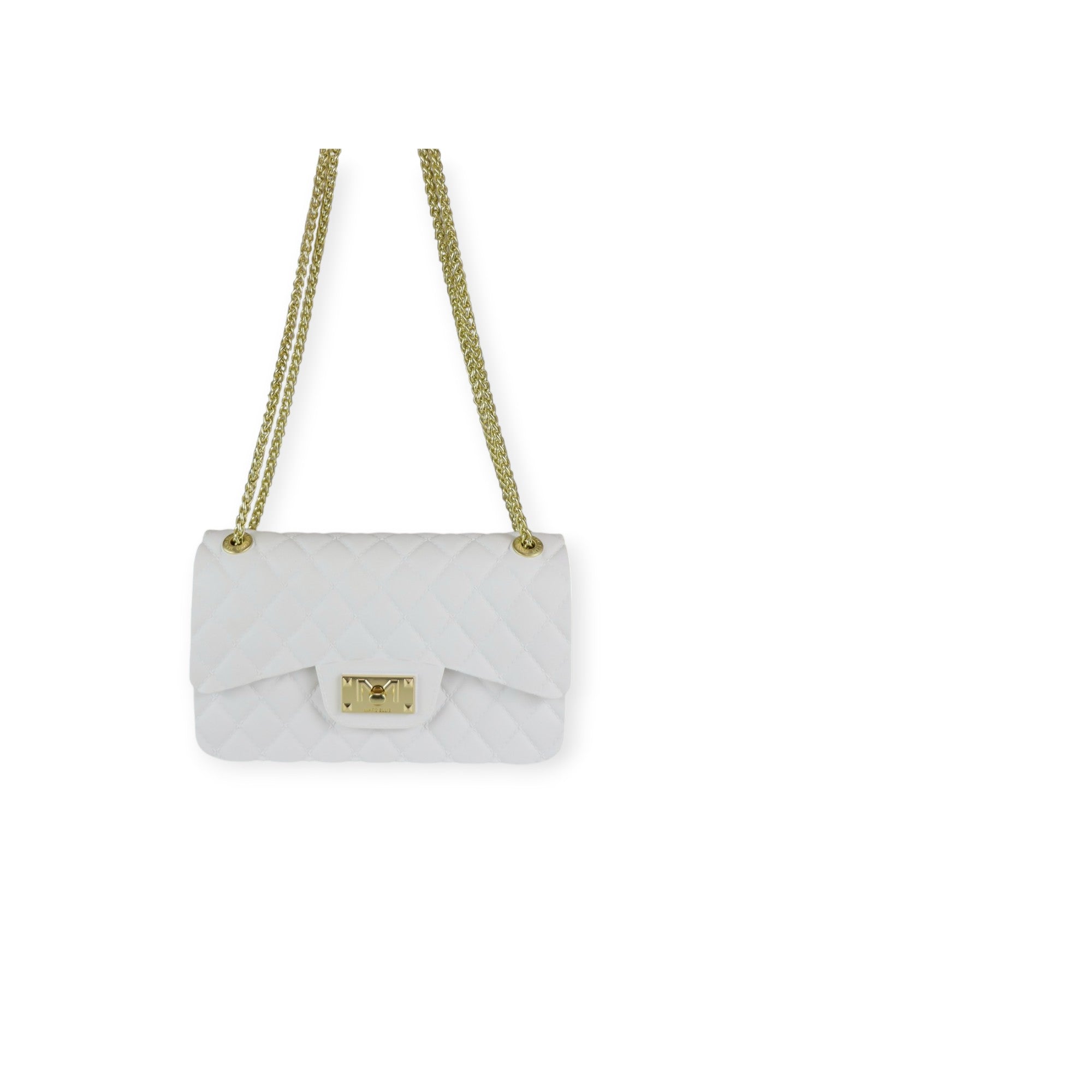 BORSA A TRACOLLA FALCON MID BIANCA