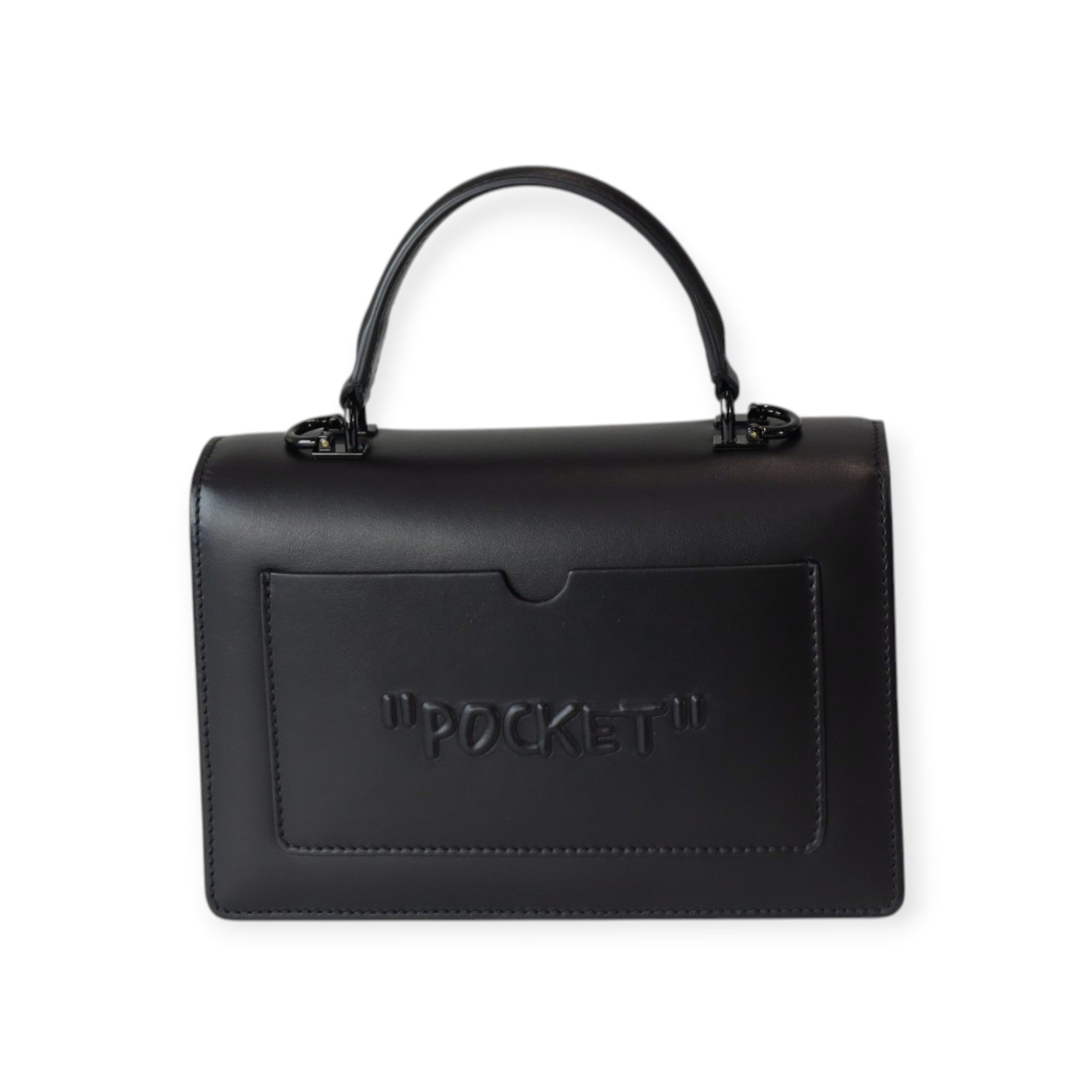 BORSA A MANO NERA