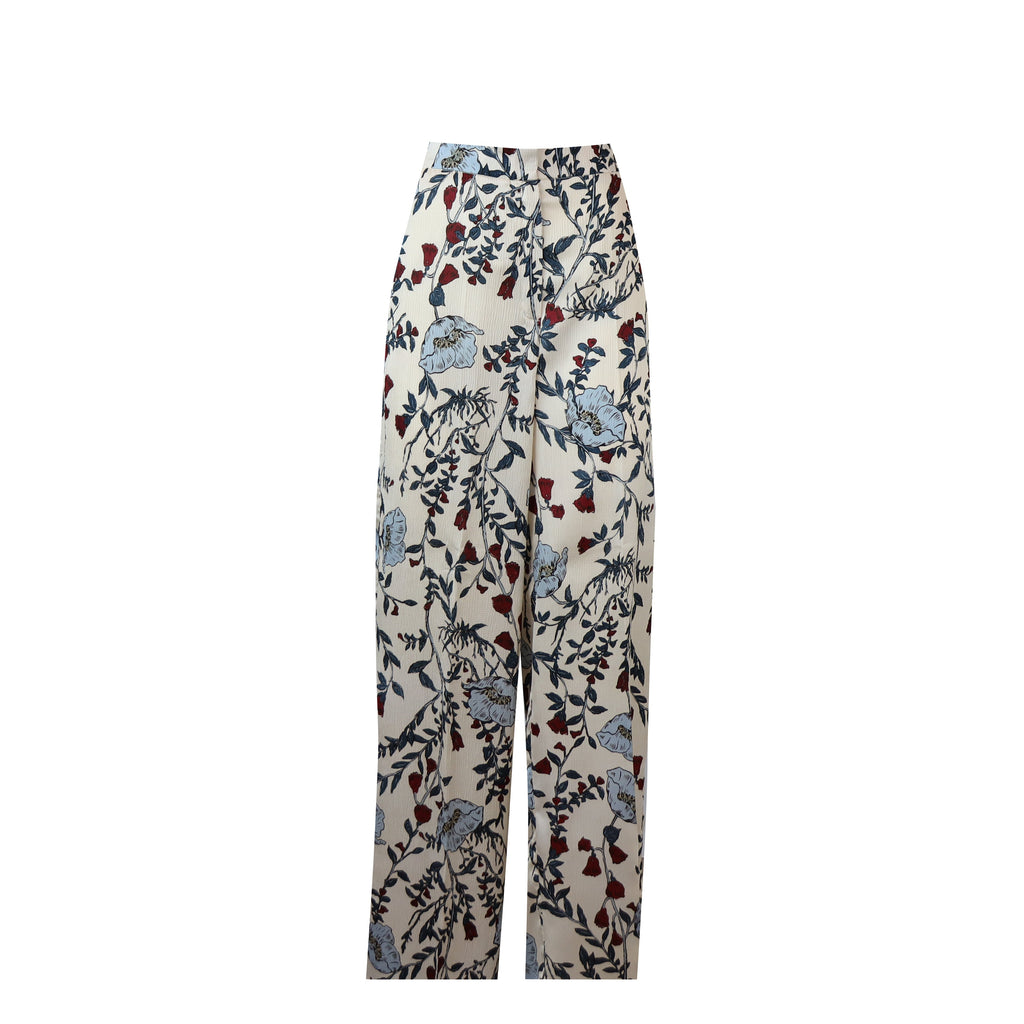 PANTALONE ALIBI AVORIO FANTASIA