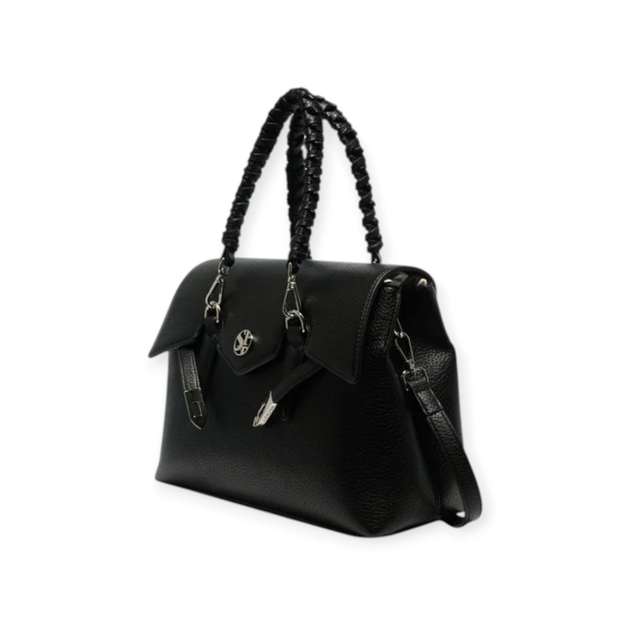 CLUTCH QUINY MEDIA NERA