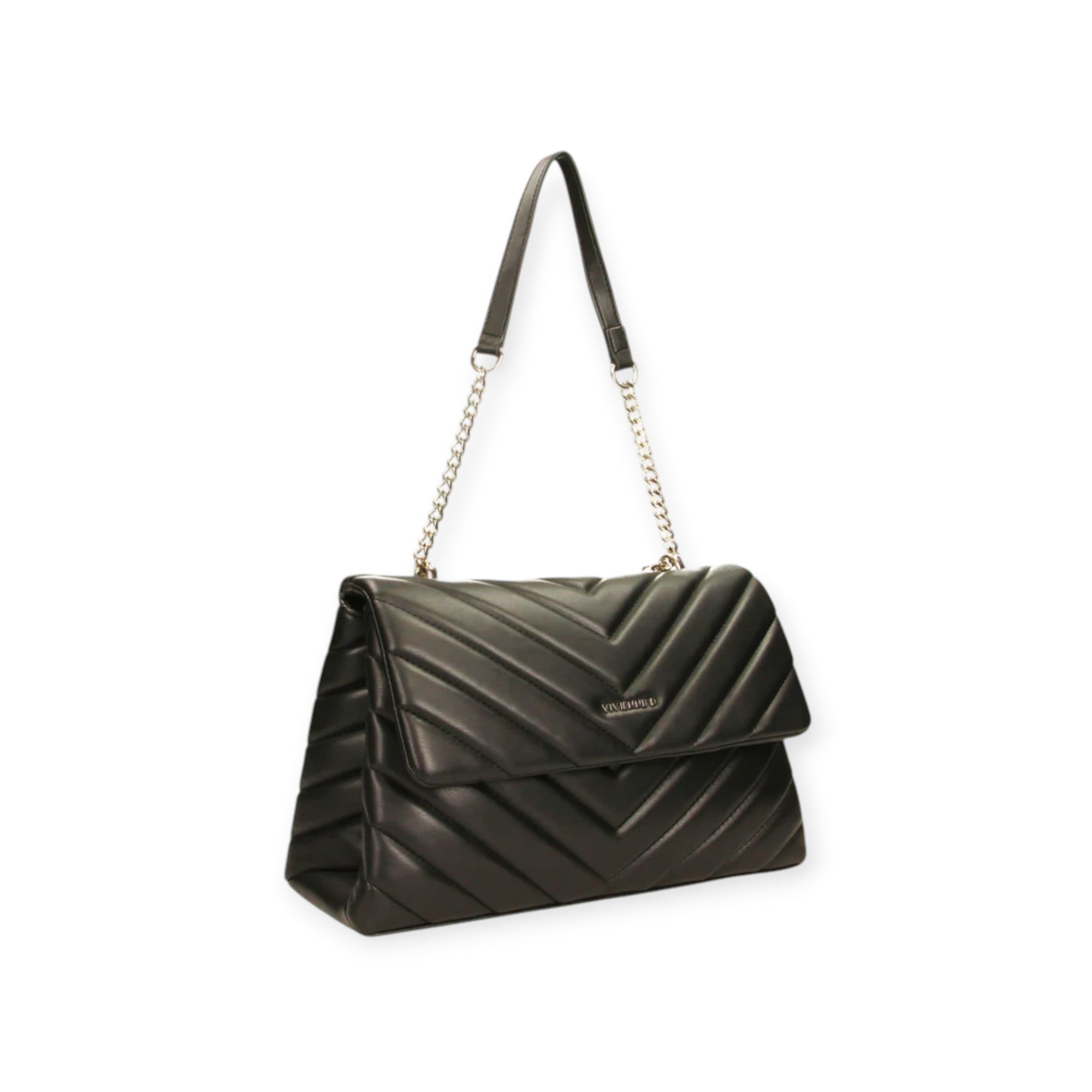 BORSA A SPALLA EMILY M NERO SOFT