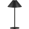 Lampada Da Tavolo Led Controllo Soft Touch Ricaricabile Hotel Ristorante (Nera)
