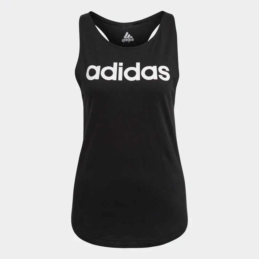 Adidas Canotta Donna Loungewear Essentials Loose Logo GL0566 Nero