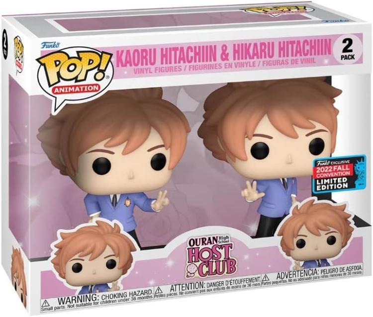 Funko Pop! Animation Ouran High School Host Club 2 Pack Kaoru & Hikaru Hitachiin
