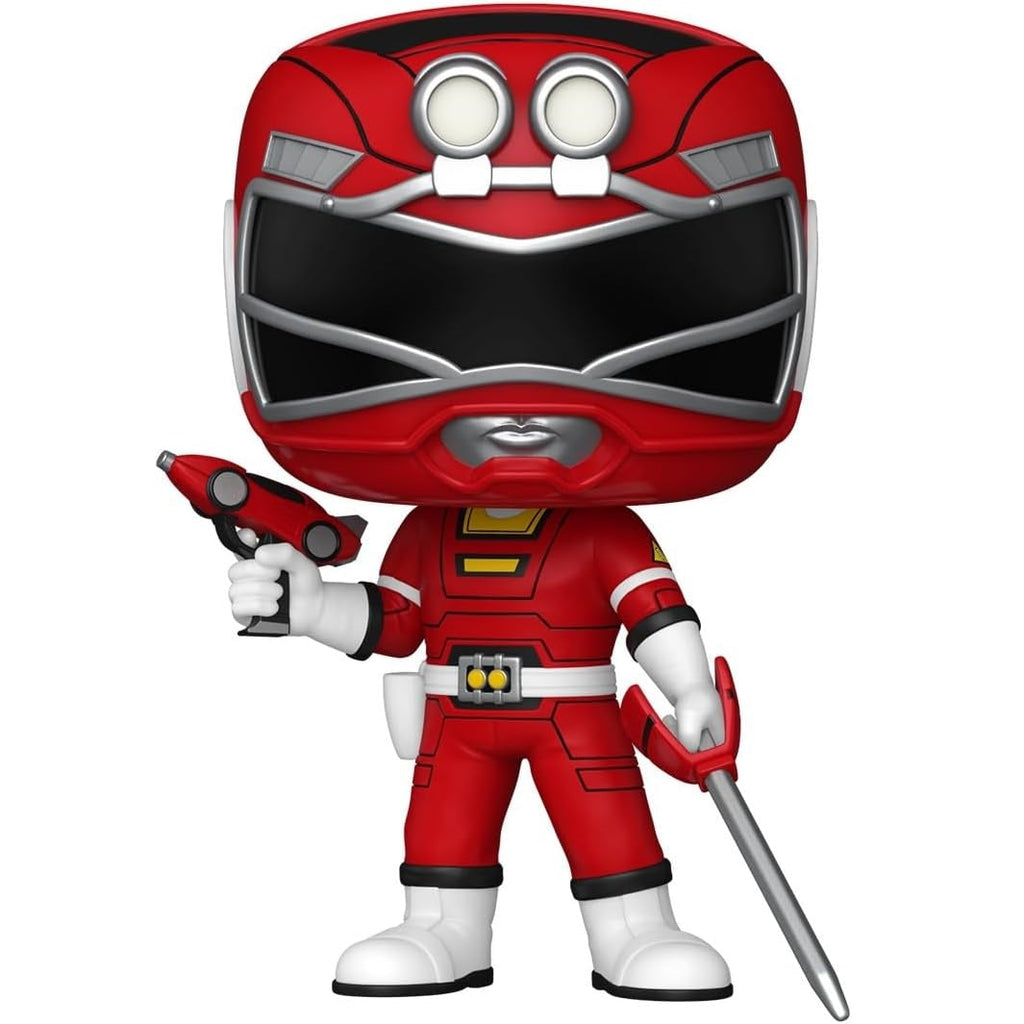 Funko Pop ! TV - Power Rangers (1713) Red Turbo Ranger Figure 9cm