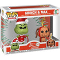 Funko Pop ! Books  - 2 Pack Grinch & Max 9Cm How The Grinch Stole Christmas
