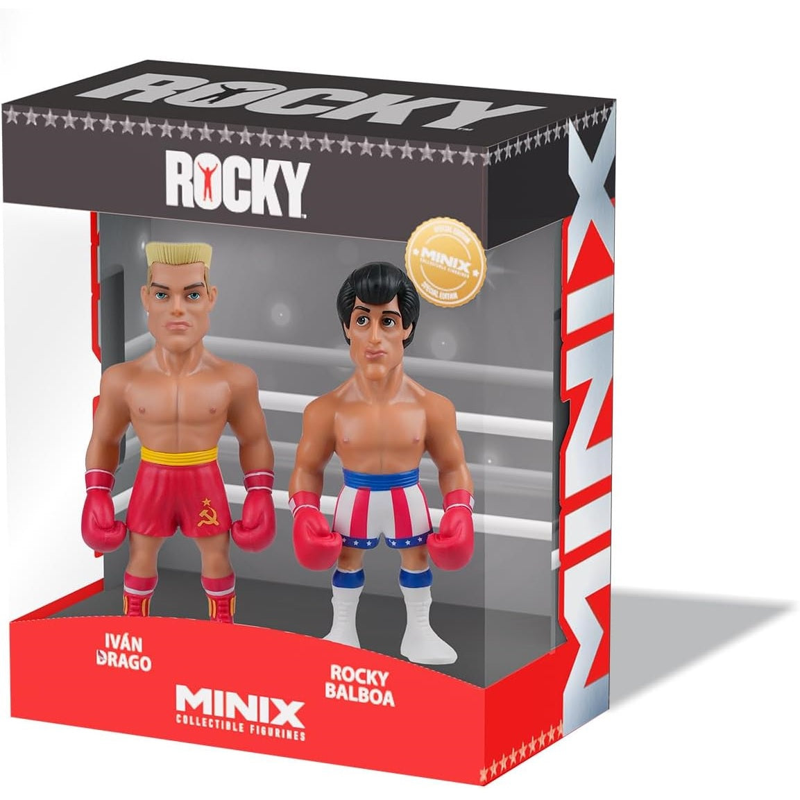 Minix Movies Twin Pack Rocky IV Ivan Drago E Rocky Balboa (Movie 105) Figure