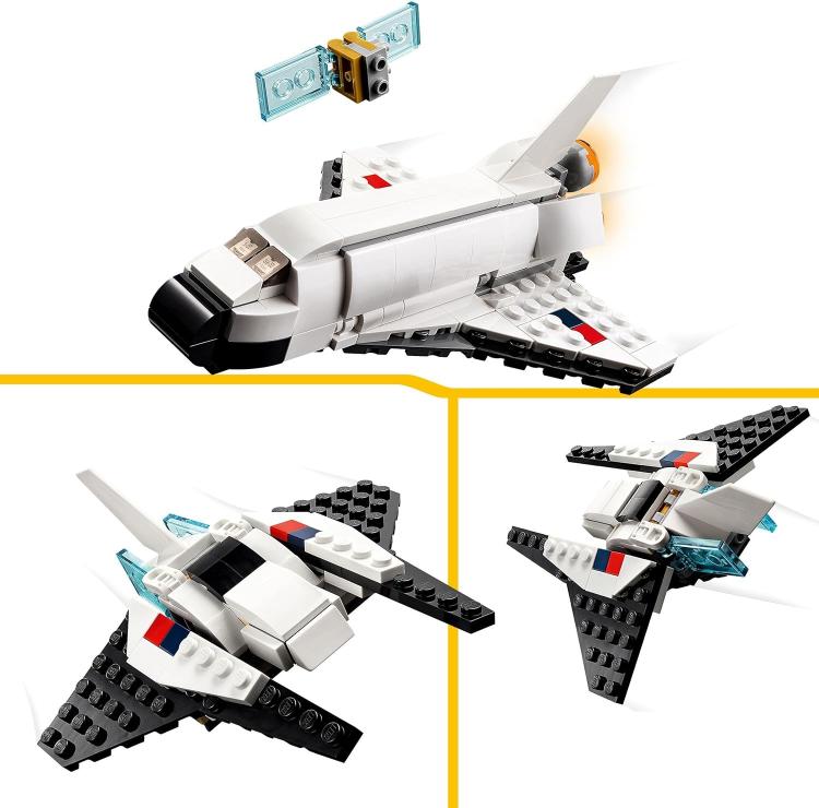 Lego - Creator - Set 31134 (3 In 1 Astronauta, Astronave Giocattolo) 144Pz 9+