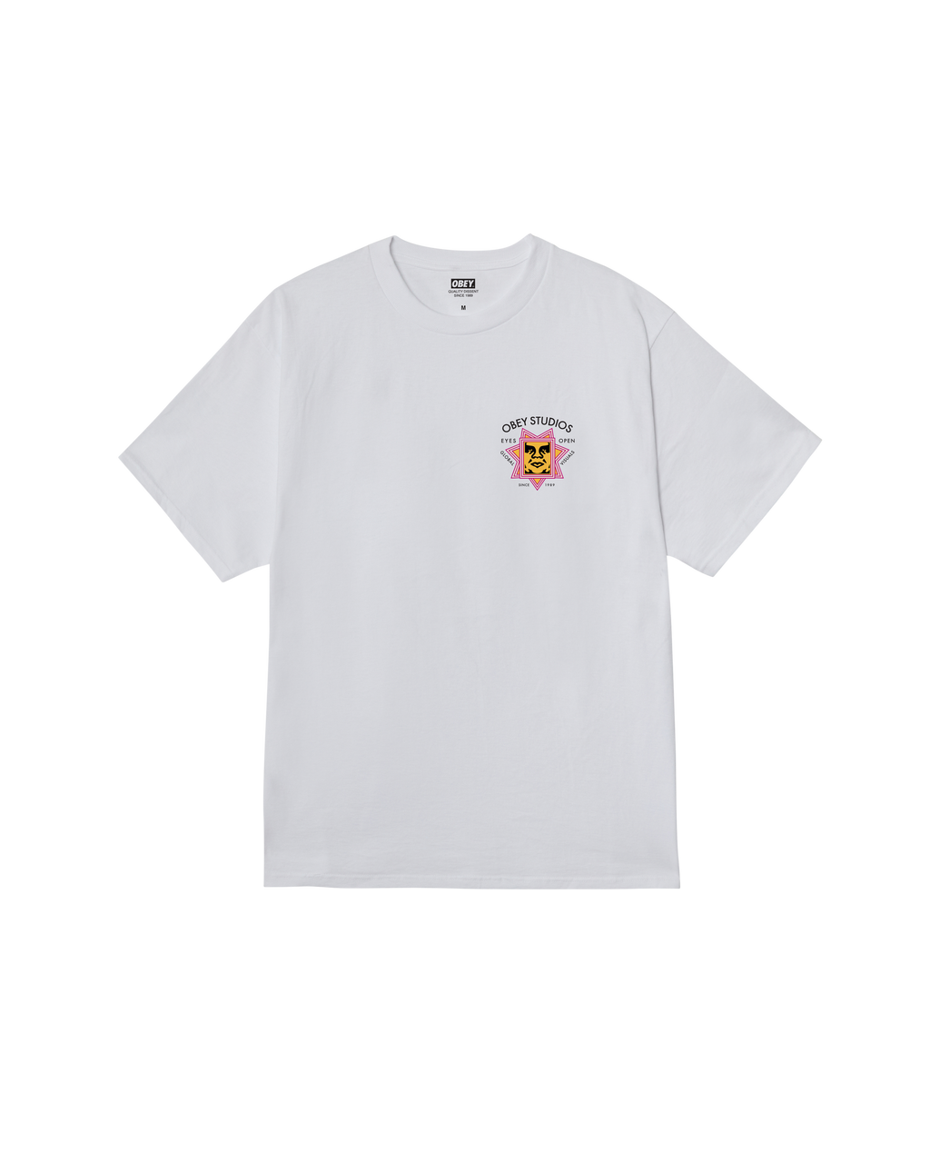 T-shirt Global Visuals Uomo White