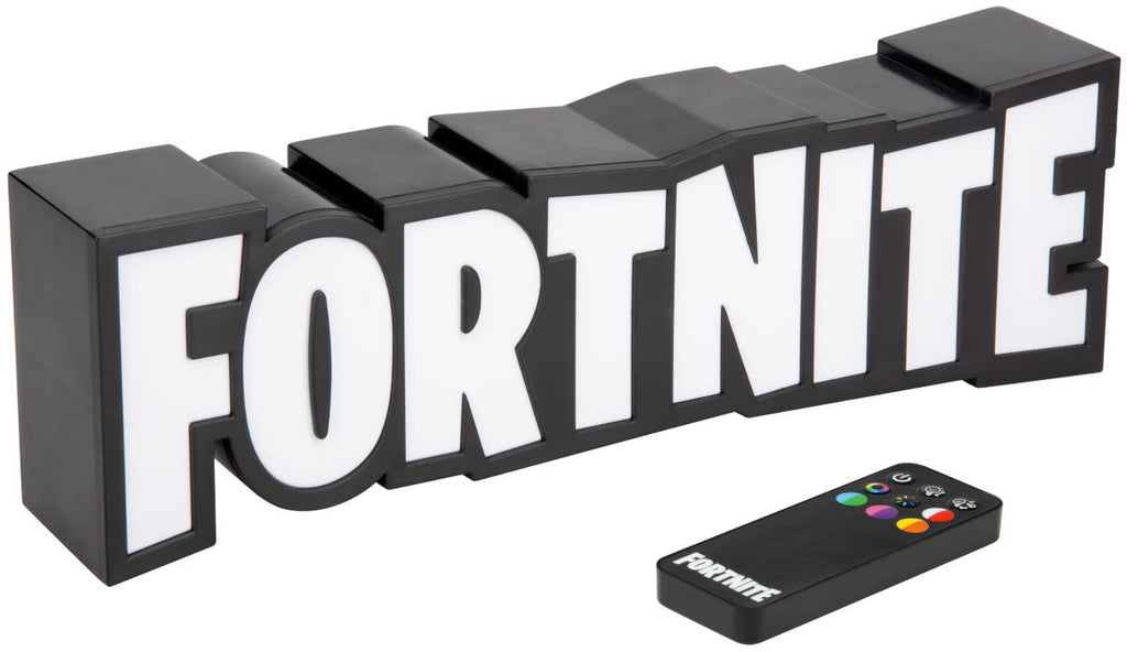 Paladone Lampada Fortnite Logo Light Lampada Luce Led Notturna + Telecomando