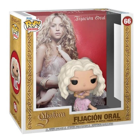 Funko Pop ! Albums - (66) Shakira Oral Fixation Vol. 1 Music Cover Figure 9Cm