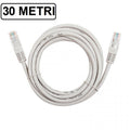CAVO ETHERNET DI RETE LAN INTERNET RJ45 CAT5 30 METRI MODEM ROUTER FILO COMPUTER
