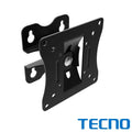 Tecno Staffa Tv Snodabile Universale Televisore Led Parete Nero 10/26 Pollici