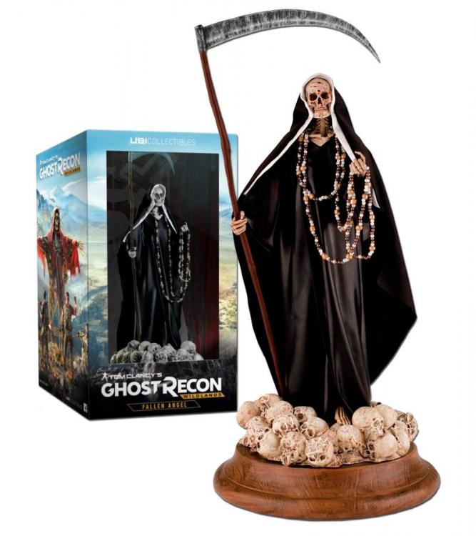 ACTION FIGURE - TOM CLANCY GHOST RECON WILDLANDS FALLEN ANGEL LIMITED STATUA PS4