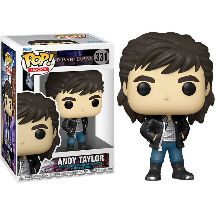 Funko Pop ! Rocks Duran Duran - (331) Andy Taylor Wild Boys Vinyl Figure 9Cm