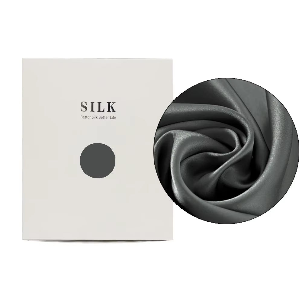 100% Natural Mulberry Silk Pillowcase with Hidden Zipper Double Sided Pure Silk Pillow Case Touch Soft &Cool Suitable for Summer