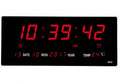 DATARIO LED CALENDARIO DISPLAY DIGITALE DATA TEMPERATURA OROLOGIO PARETE UFFICIO