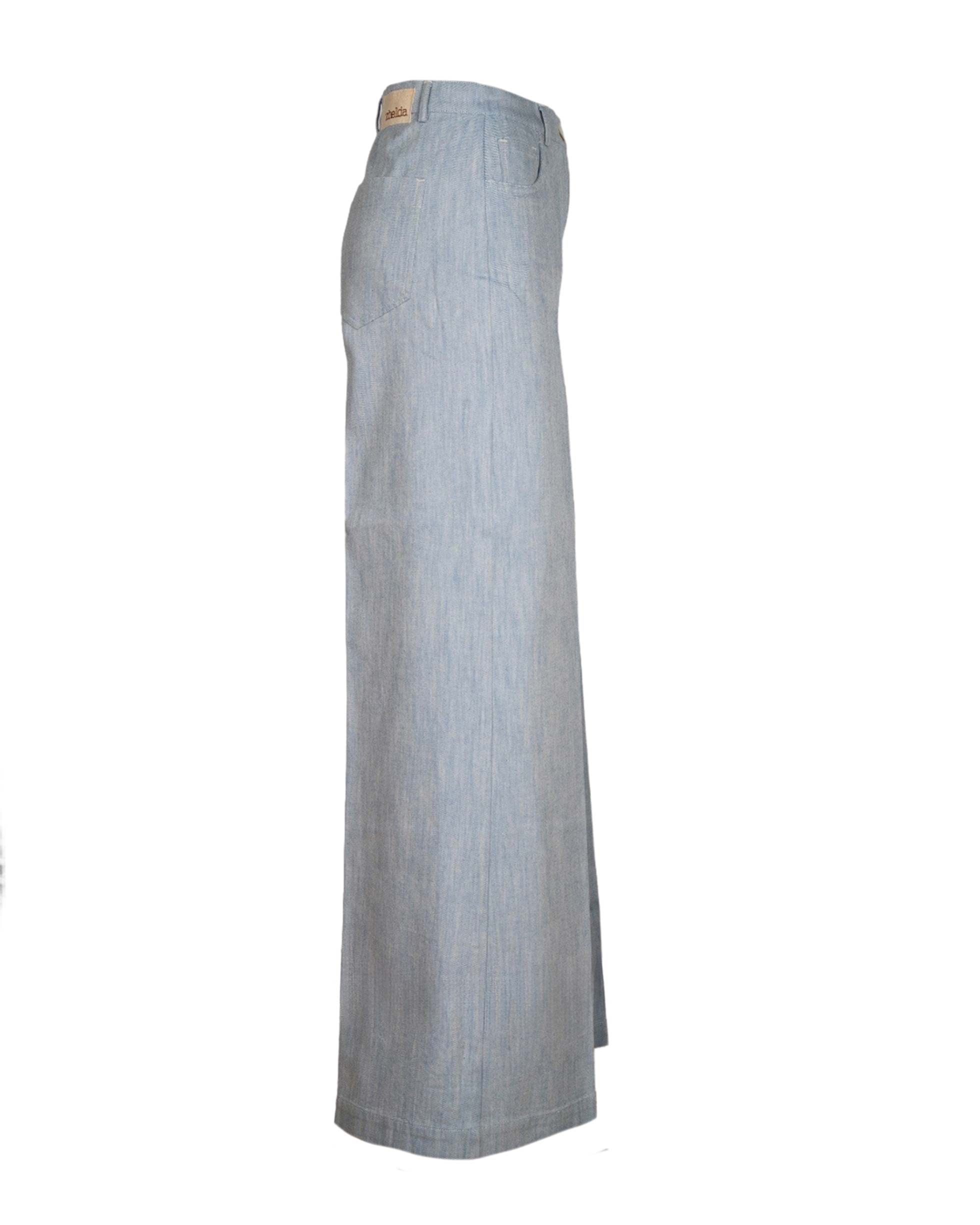 PANTALONE DENIM CHIARO