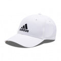 Adidas Cappellino Baseball unisex a 6 pannello con logo ricamato FK0896 white