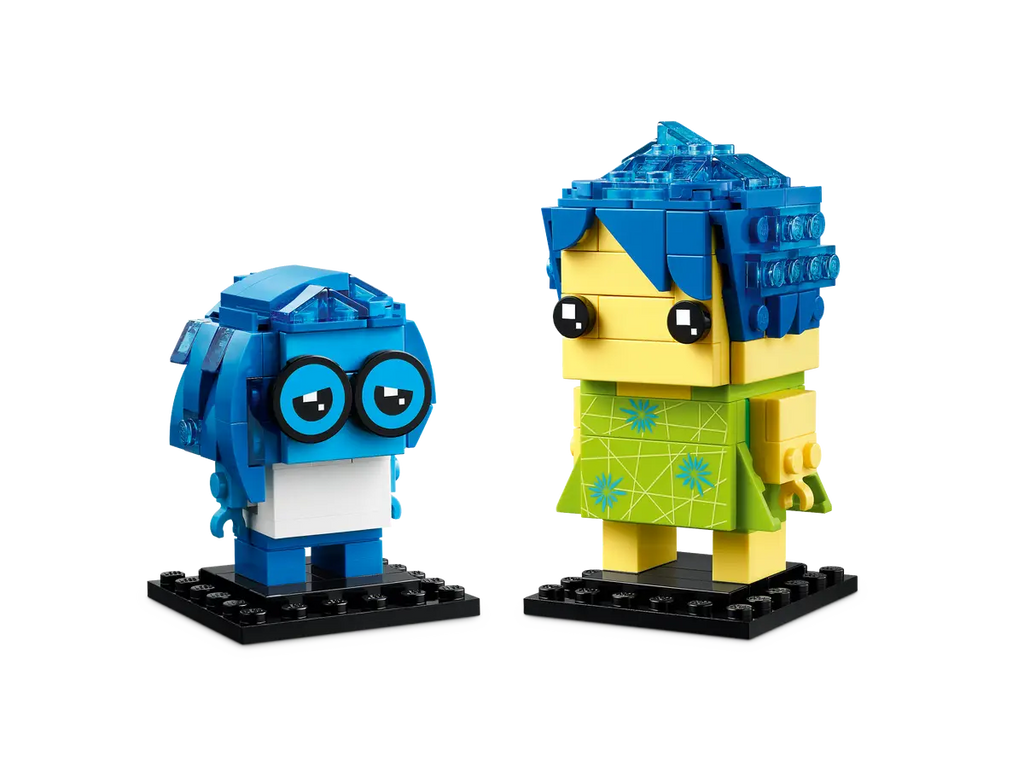Lego - Brickheadz 40749 Disney - Inside Out 2 (Gioia, Tristezza e Ansia)