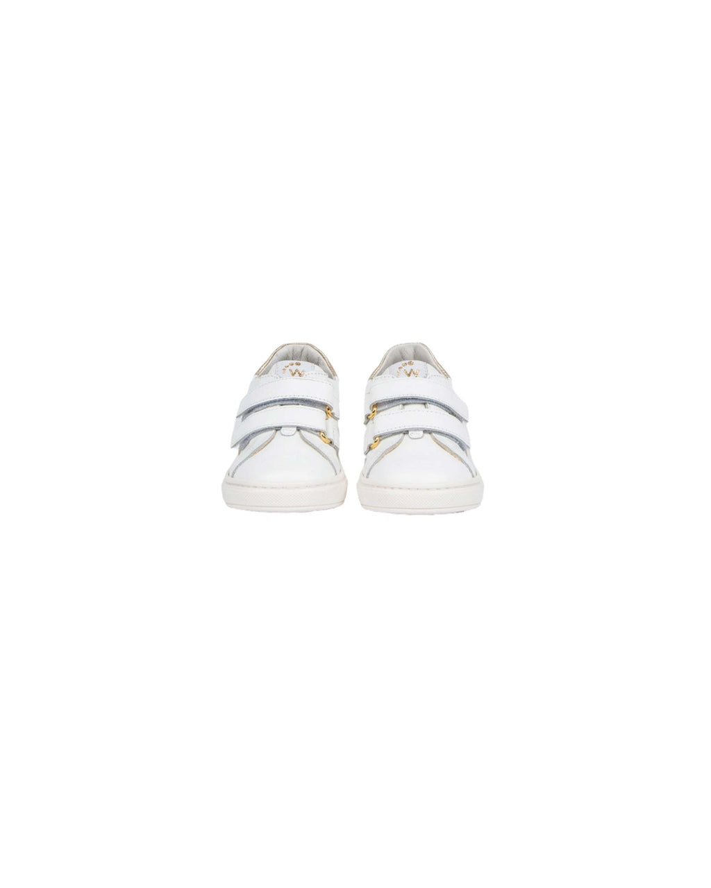 SNEAKERS BIANCHE E ORO