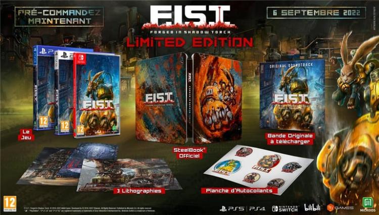 F.I.S.T. Forged In Shadow Torch Limited Edition Ps4 Italiano Fist Steelbook Ita