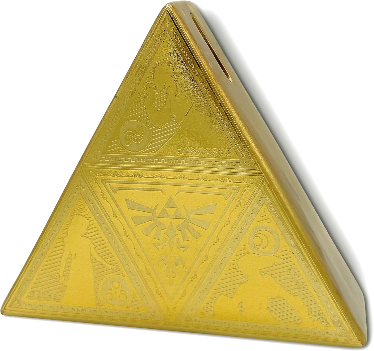 Paladone - The Legend Of Zelda Triforce - Salvadanaio A Forma Di Piramide 17,5 cm