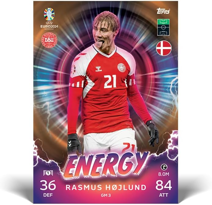 Topps Card Official Euro 2024 Mega Starter Pack Raccoglitore + 8 Carte Speciali