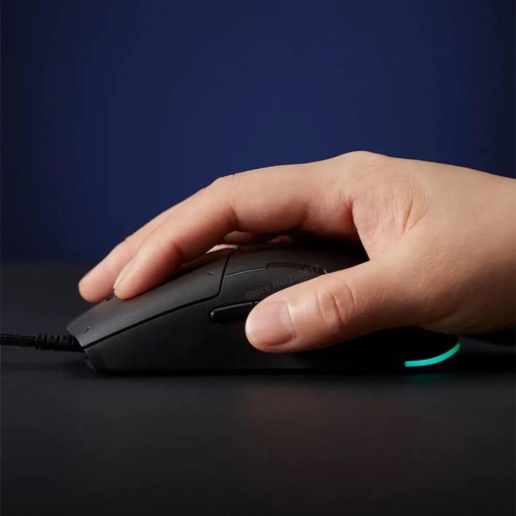 Xiaomi Gaming Mouse Lite Gl Colore Nero Con Cavo Illuminazione Rgb 5 Pulsanti