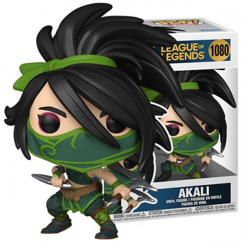 Funko Pop ! Games League Of Legends  - (1080) Akali - Statuetta Vinyl Figure 9Cm
