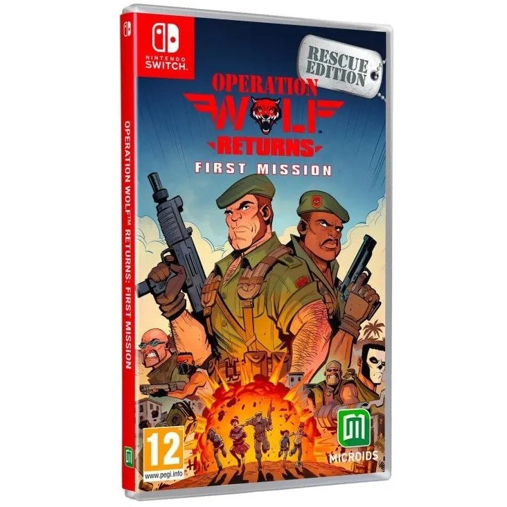 Operation Wolf Returns: First Mission Nintendo Switch Gioco Pal Italiano Nuovo