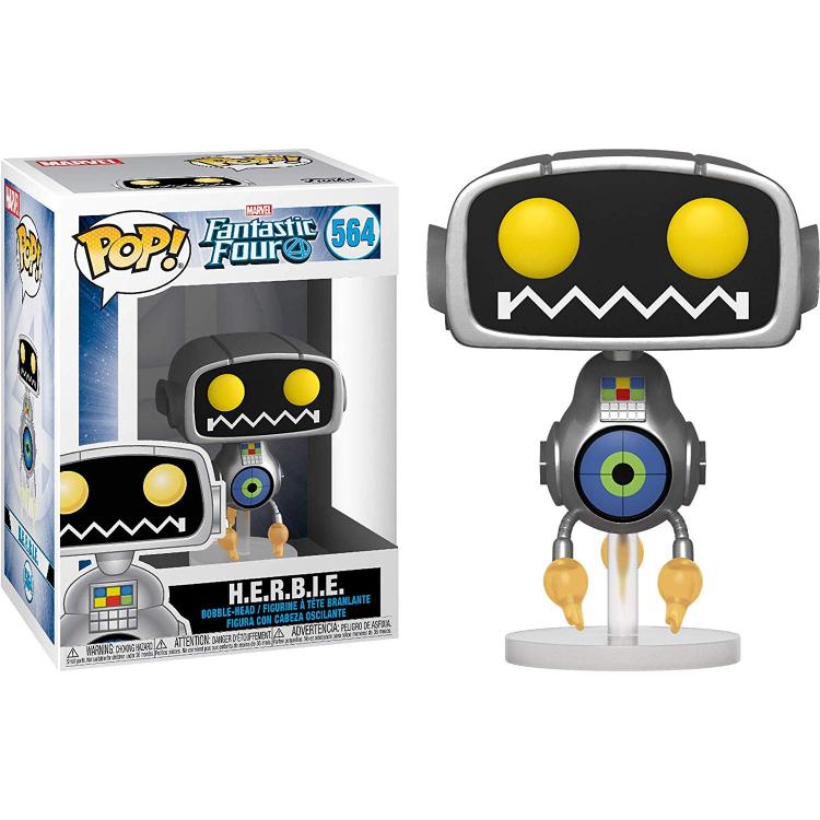 Funko Pop ! Marvel Fantastic Four | H.E.R.B.I.E (564) Bobble-Head - Fantastici 4
