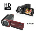 Videocamera Telecamera Hd Tf Zoom Digitale 12Mp Fotocamera Monitor Action Camera