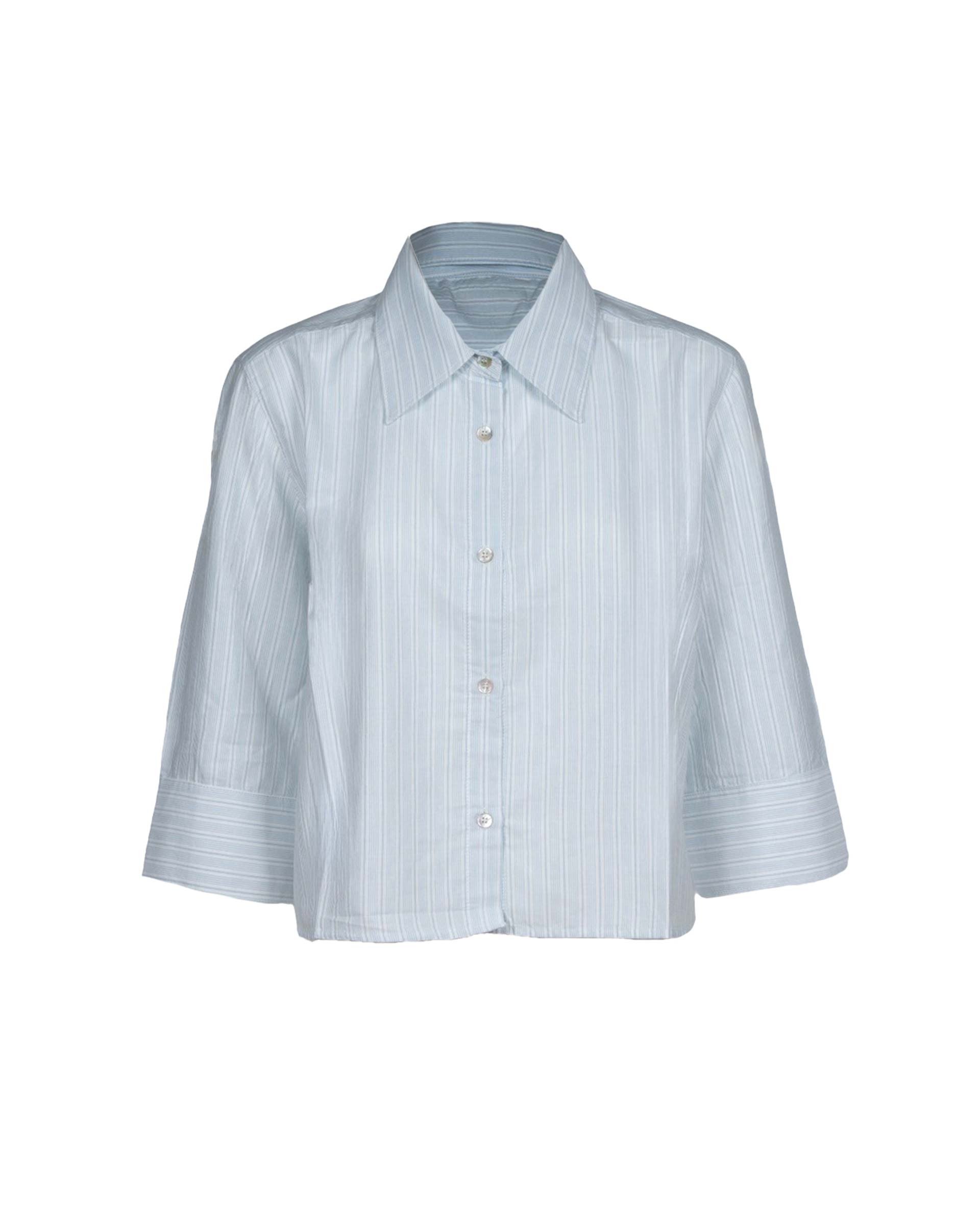CAMICIA BIANCA E AZZURRA