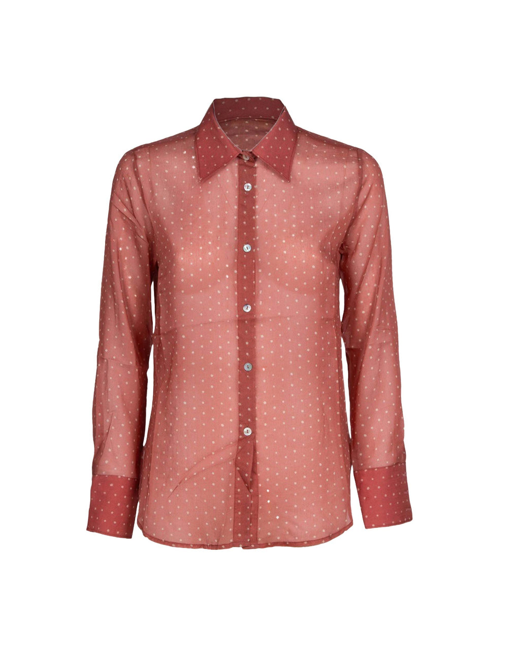 CAMICIA ROSA SCURO
