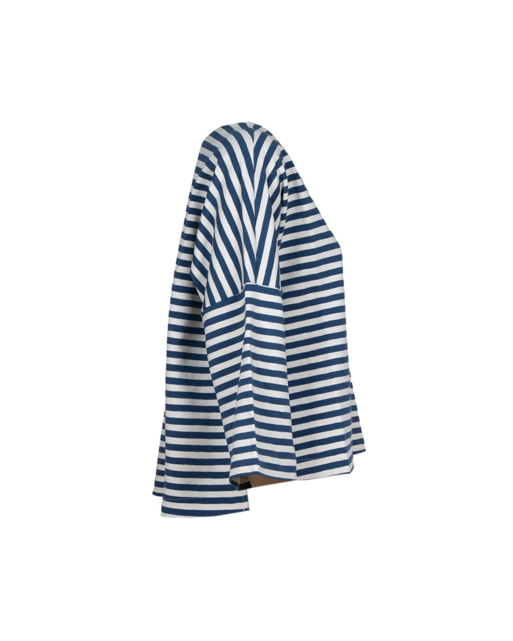 MAGLIA BIANCA E BLU