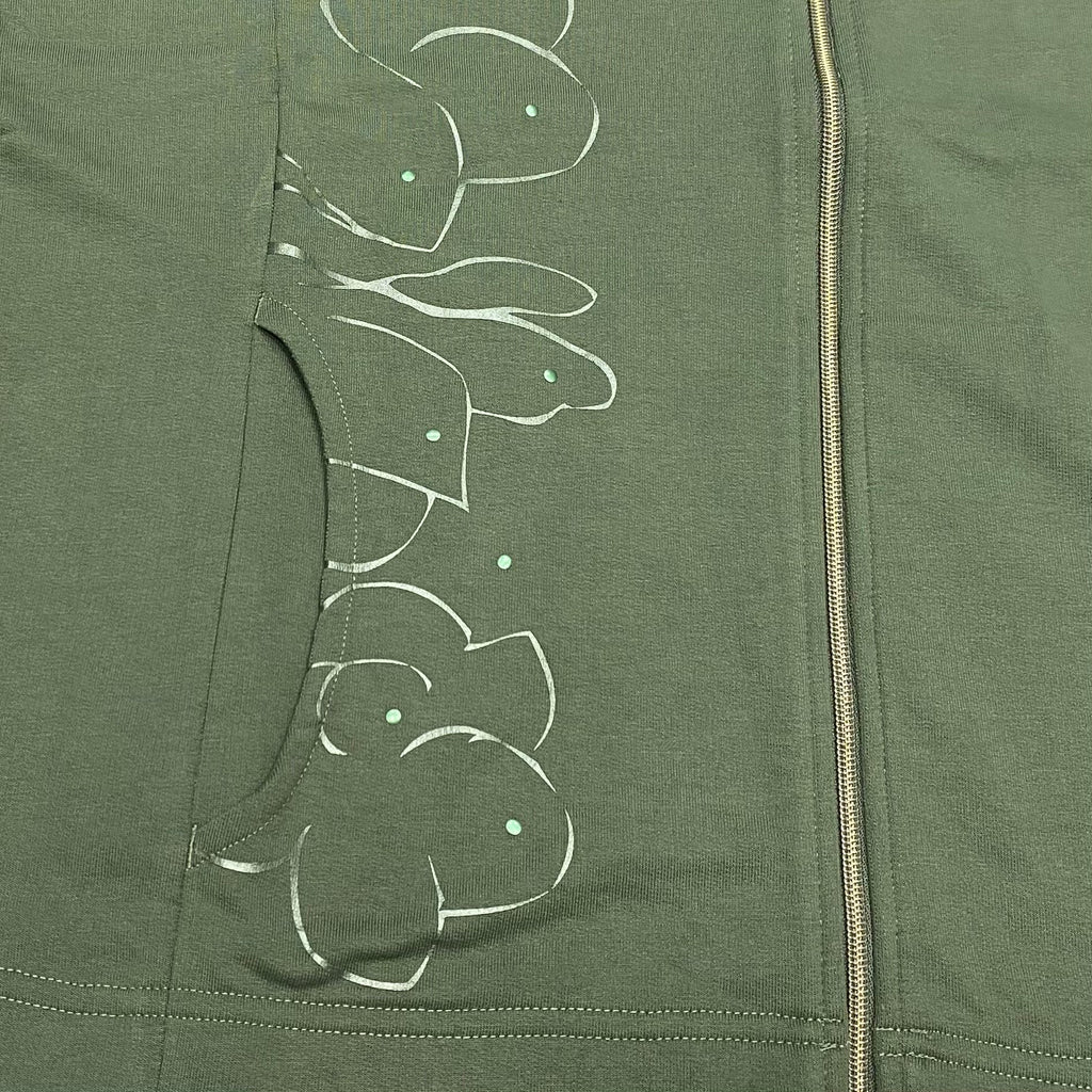 Lotto tuta sportiva da donna in cotone Lynda 222293 D7Q verde-grigio